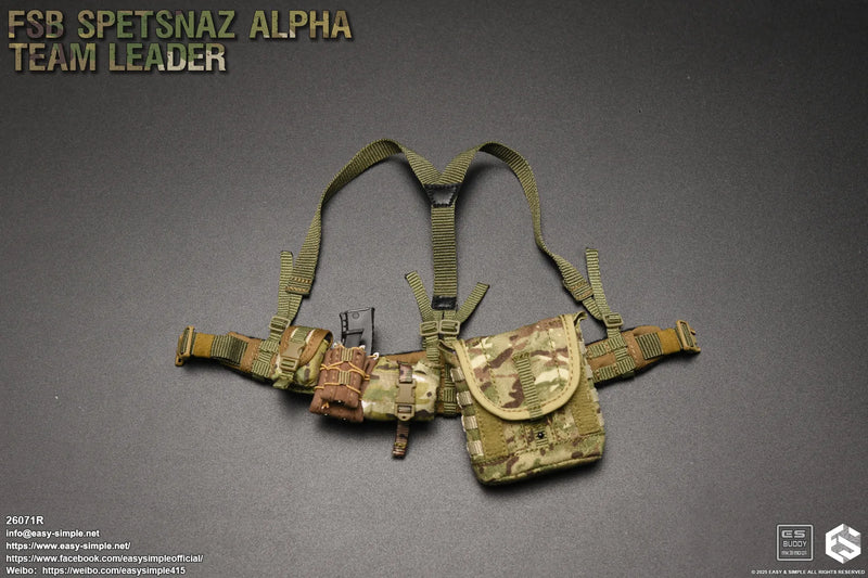 Load image into Gallery viewer, FSB Alpha Team Leader R - Multicam MOLLE Battle Harness w/Pouch Set
