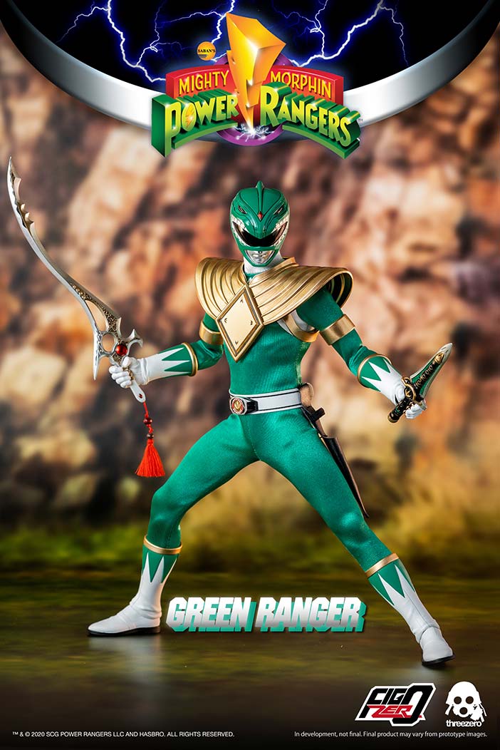 Load image into Gallery viewer, Mighty Morphin Power Rangers Core Rangers + Green Ranger Six-Pack - MINT IN BOX
