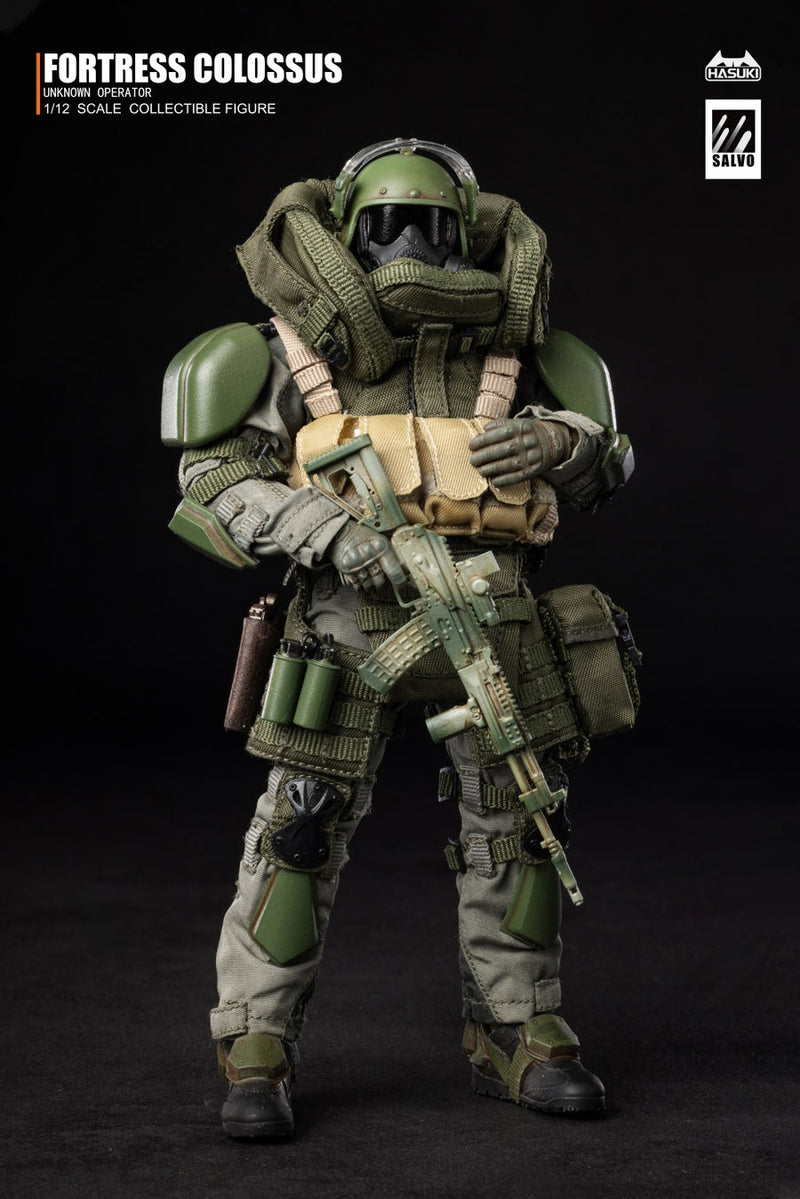 Load image into Gallery viewer, 1/12 SCALE - SALVO Black Ops - Fortress Colossus - MINT IN BOX
