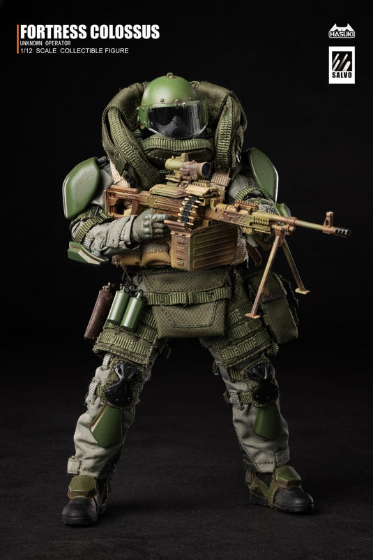 1/12 SCALE - SALVO Black Ops - Fortress Colossus - MINT IN BOX