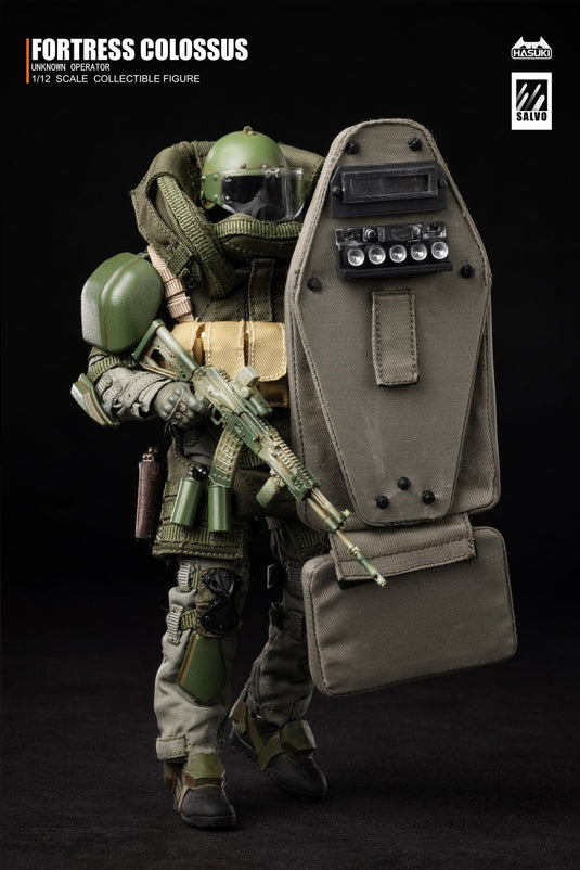 1/12 SCALE - SALVO Black Ops - Fortress Colossus - MINT IN BOX