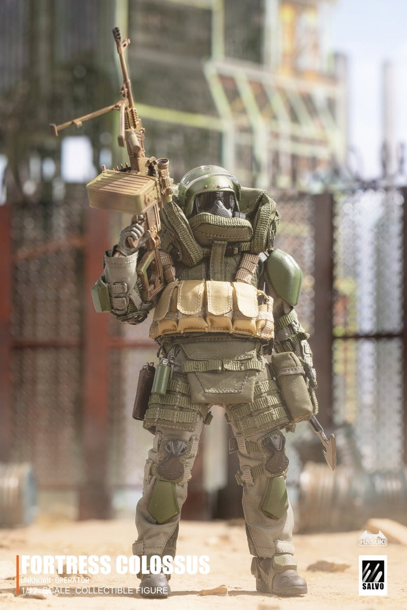 Load image into Gallery viewer, 1/12 SCALE - SALVO Black Ops - Fortress Colossus - MINT IN BOX
