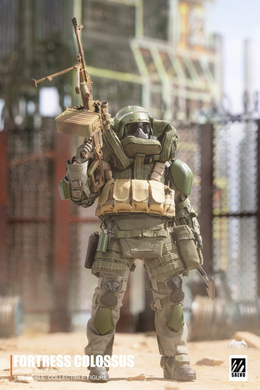 1/12 SCALE - SALVO Black Ops - Fortress Colossus - MINT IN BOX