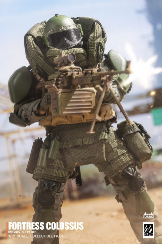 1/12 SCALE - SALVO Black Ops - Fortress Colossus - MINT IN BOX