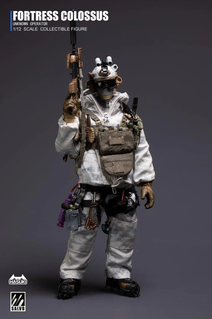 Load image into Gallery viewer, 1/12 SCALE - SALVO Black Ops - Unknown Operator - MINT IN BOX
