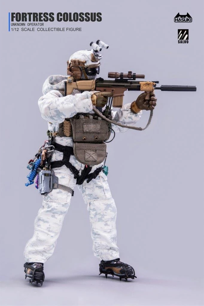 Load image into Gallery viewer, 1/12 SCALE - SALVO Black Ops - Unknown Operator - MINT IN BOX
