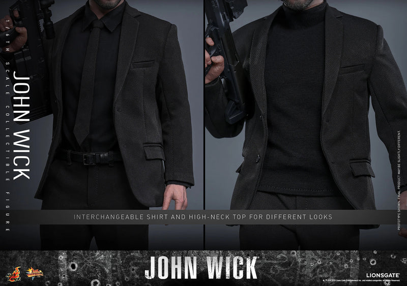Load image into Gallery viewer, John Wick (Special Edition) - Black High-Neck Top

