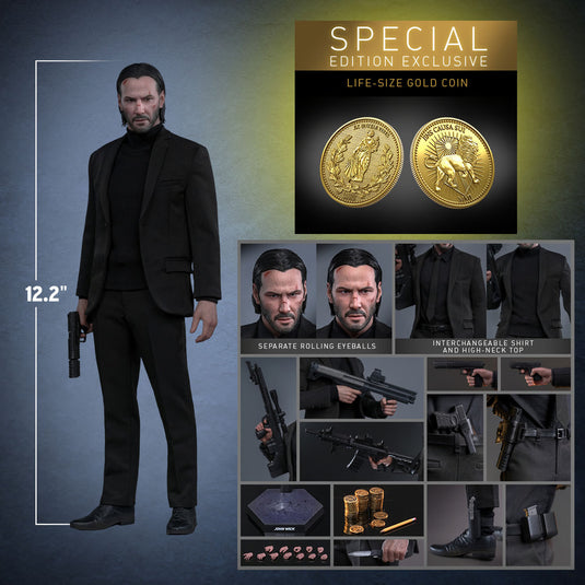John Wick (Special Edition) - Black High-Neck Top