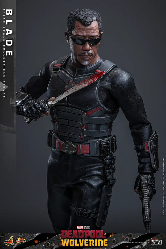 Deadpool & Wolverine - Blade - AA Fingerless Gloved Hand Set