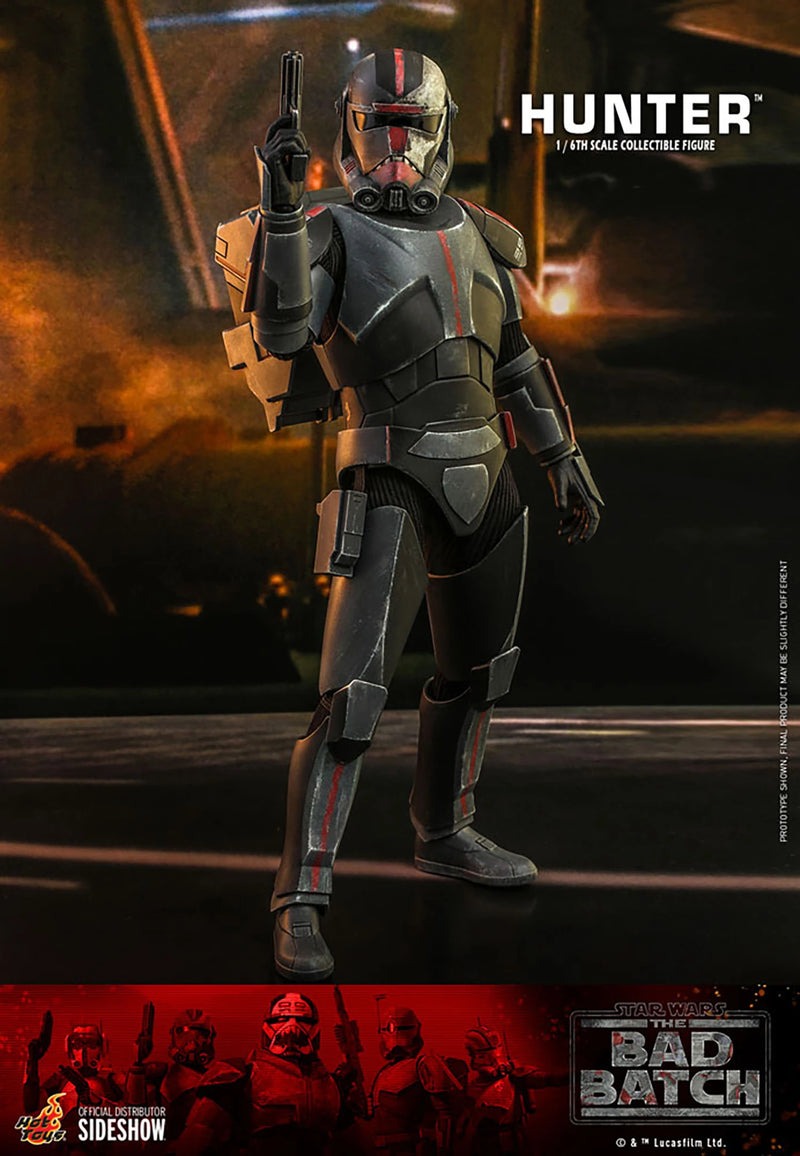 Load image into Gallery viewer, Star Wars TBB Hunter - Male Head Sculpt w/Bandana
