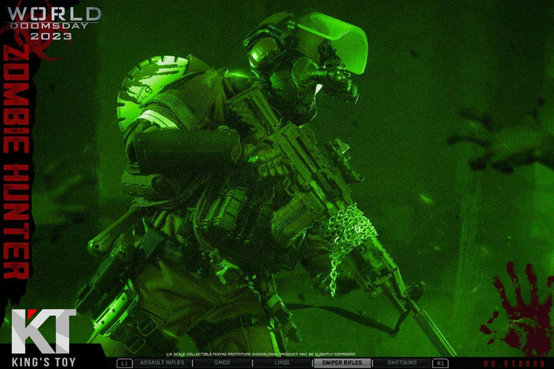 Load image into Gallery viewer, World Doomsday 2023 Zombie Hunter - MINT IN BOX

