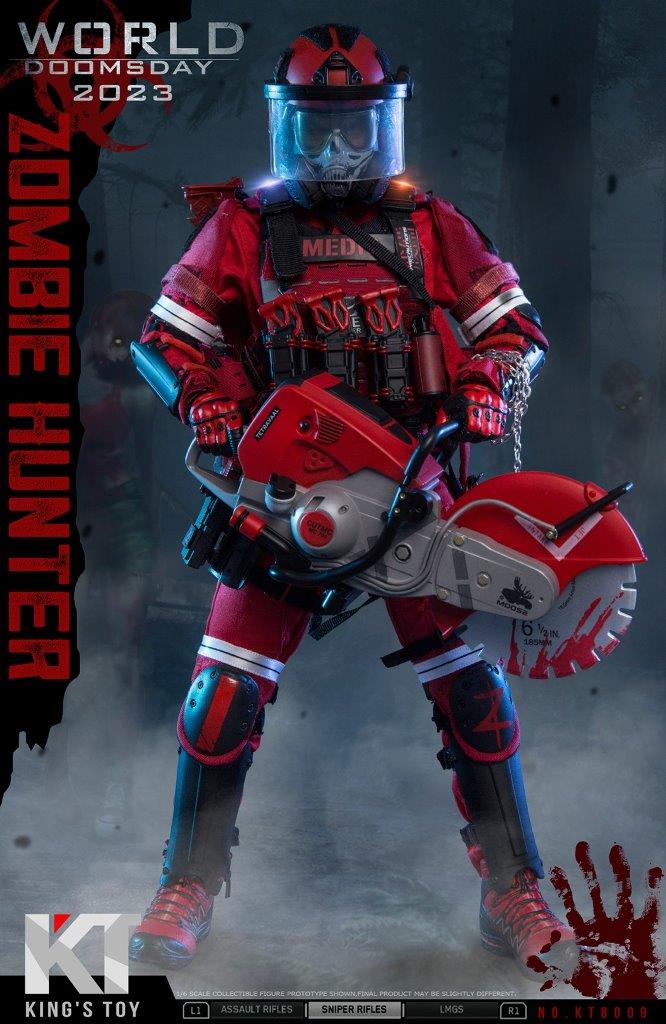 Load image into Gallery viewer, World Doomsday 2023 Zombie Hunter - MINT IN BOX
