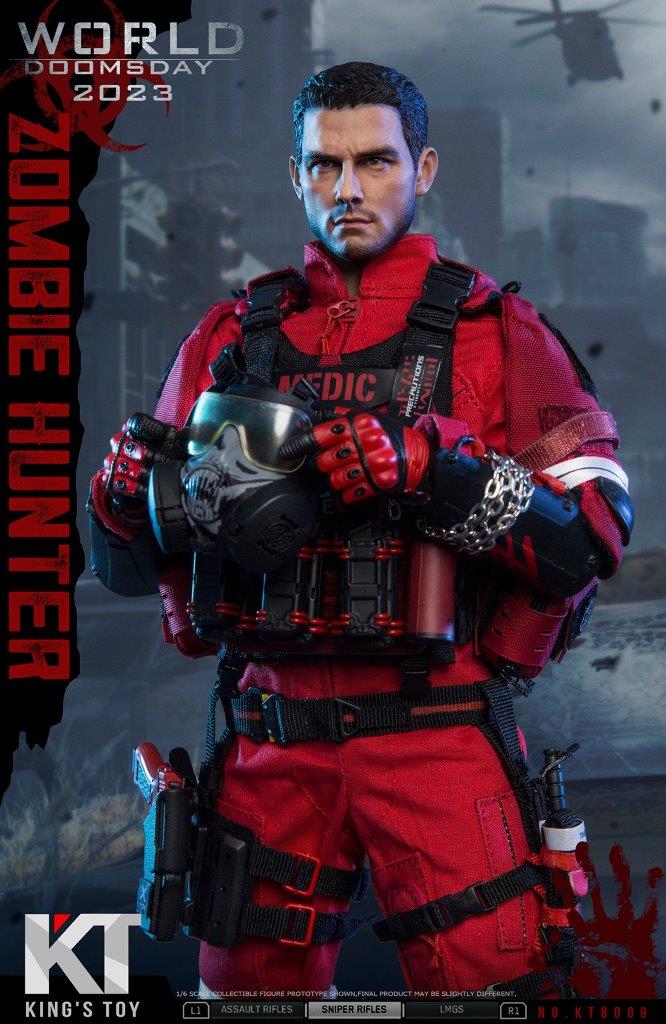 Load image into Gallery viewer, World Doomsday 2023 Zombie Hunter - MINT IN BOX
