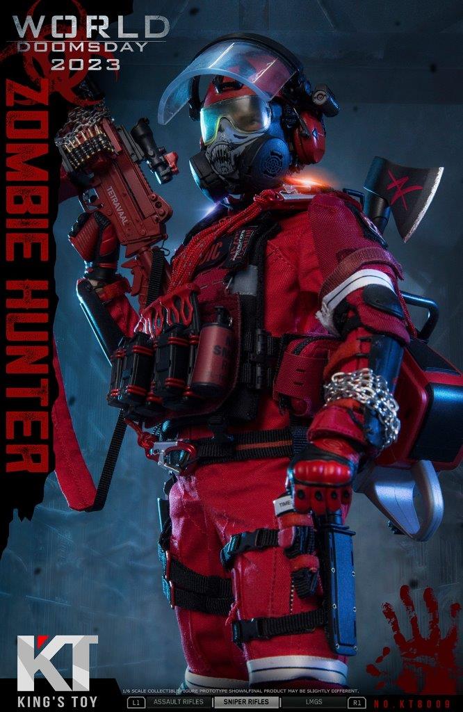 Load image into Gallery viewer, World Doomsday 2023 Zombie Hunter - MINT IN BOX

