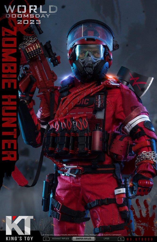 Load image into Gallery viewer, World Doomsday 2023 Zombie Hunter - MINT IN BOX
