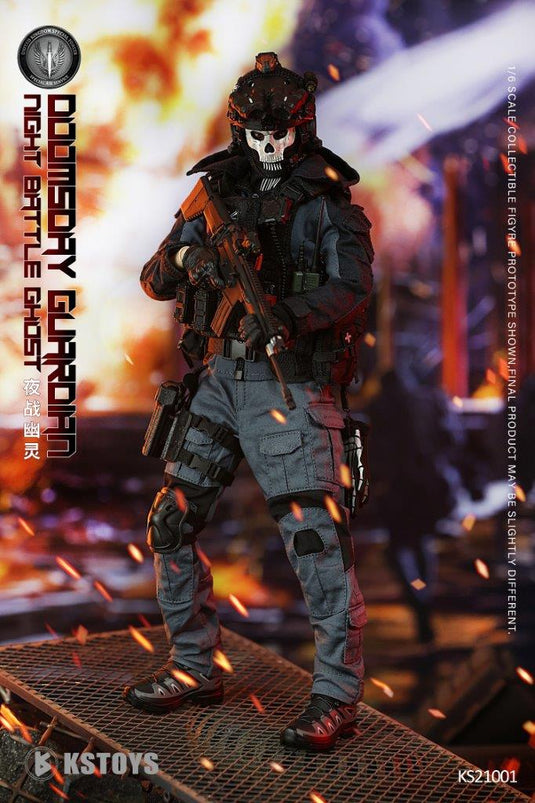 Doomsday Guardian - Scar-L Rifle w/Folding Stock – BlackOpsToys