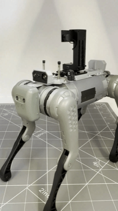 Robot Dog G1 Deluxe Version w/SCAR Rifle - MINT IN BOX