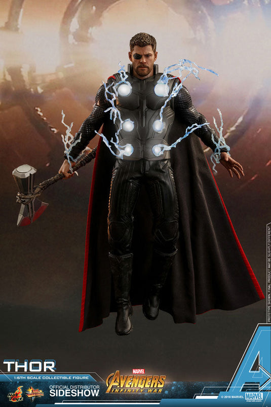 Avengers Infinity War - Thor - Male Head Sculpt w/Magnetic Eye Patches