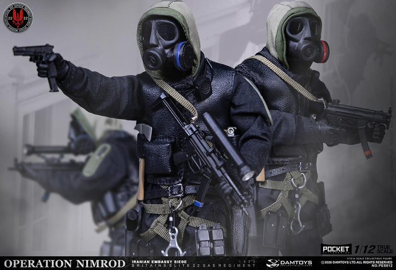 Load image into Gallery viewer, PREORDER DEPOSIT 1/12 Operation Nimrod 1980 Embassy Siege SAS Crew - MINT IN BOX
