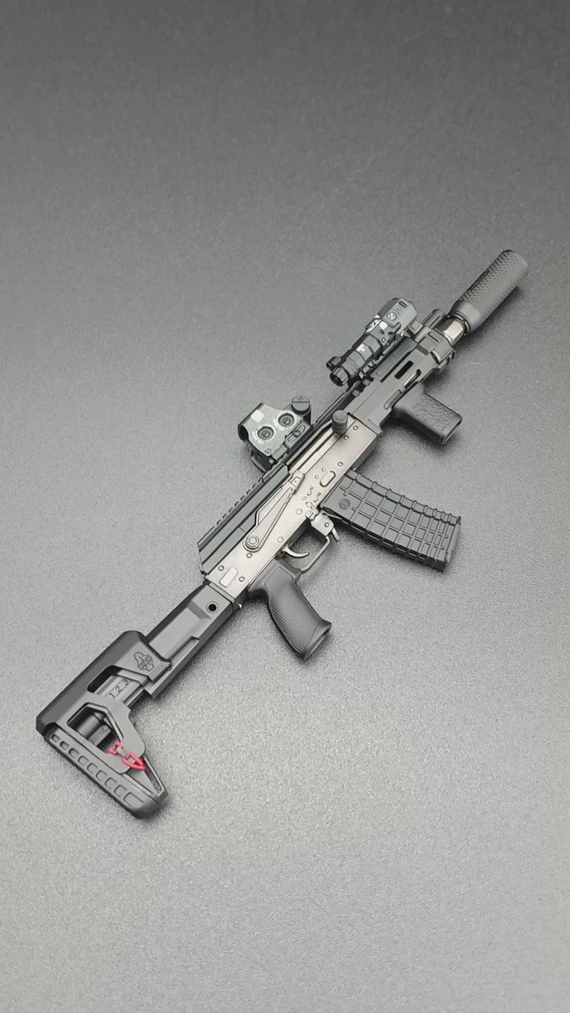 Load and play video in Gallery viewer, Krink AK47 - Sureshot Armament Black Krink AK47 Rifle LE PROTOTYPE
