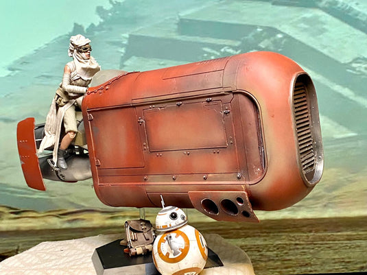 Star Wars TFA - Rey's Sand Speeder - MINT IN BOX
