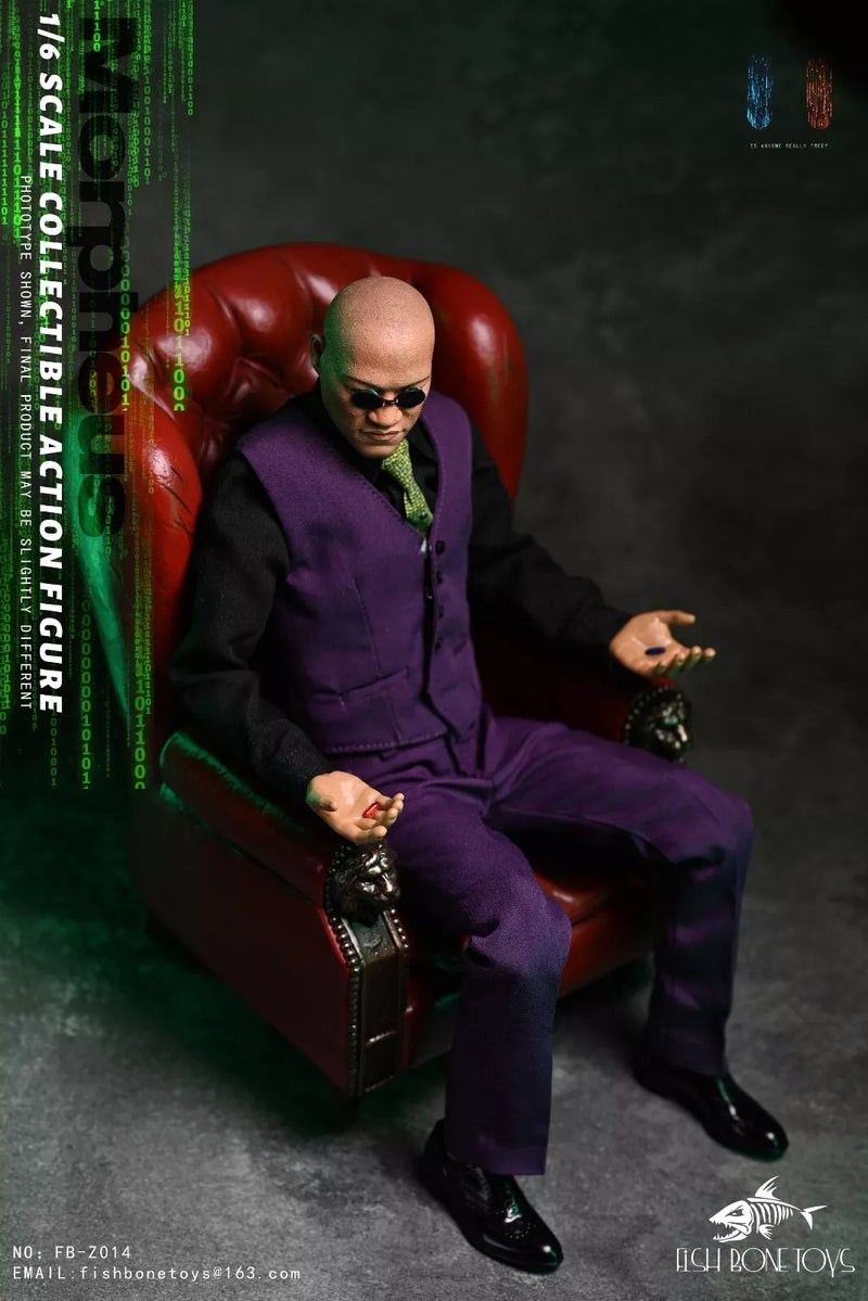 Load image into Gallery viewer, The Hacker - African American Male Head Sculpt w/Glasses (READ DESC)
