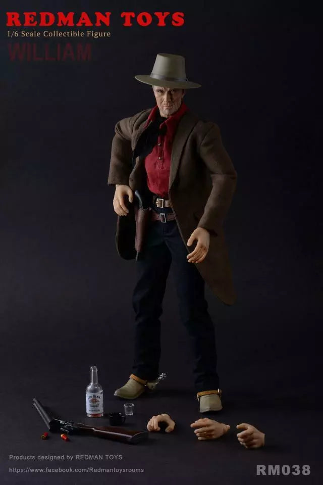 Load image into Gallery viewer, William - Belt w/Colt Revolver Pistol &amp; Holster
