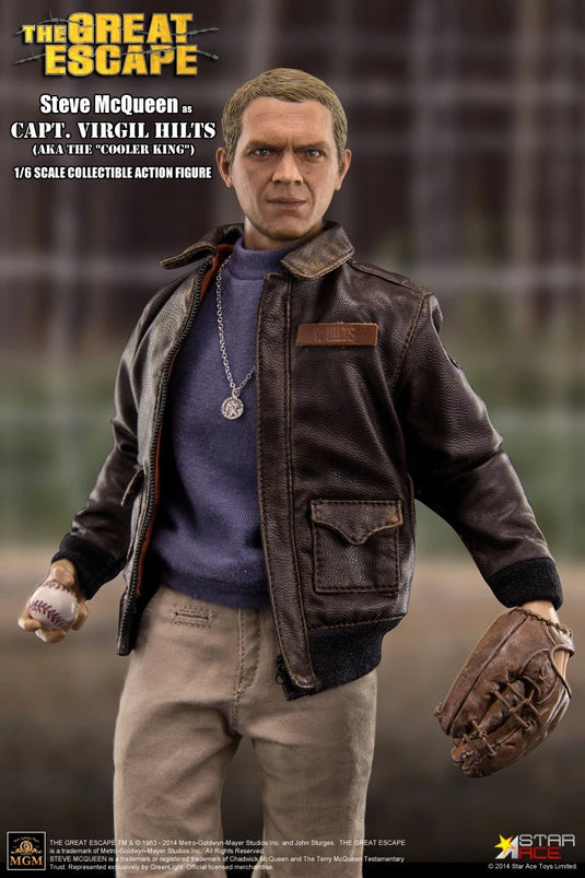 The Great Escape Capt. Virgil Hilts Steve McQueen - MINT IN BOX