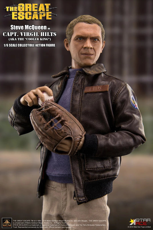 The Great Escape Capt. Virgil Hilts Steve McQueen - MINT IN BOX