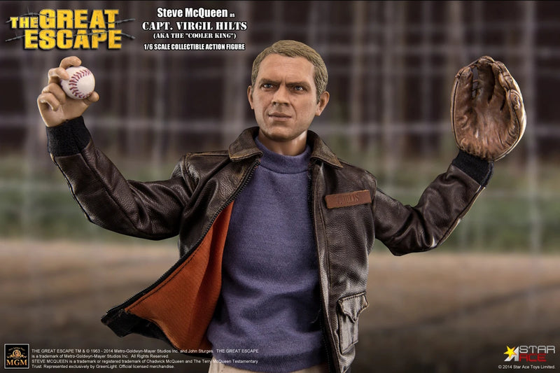 Load image into Gallery viewer, The Great Escape Capt. Virgil Hilts Steve McQueen - MINT IN BOX
