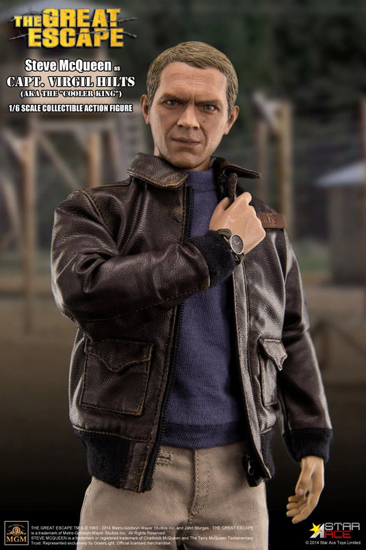 The Great Escape Capt. Virgil Hilts Steve McQueen - MINT IN BOX