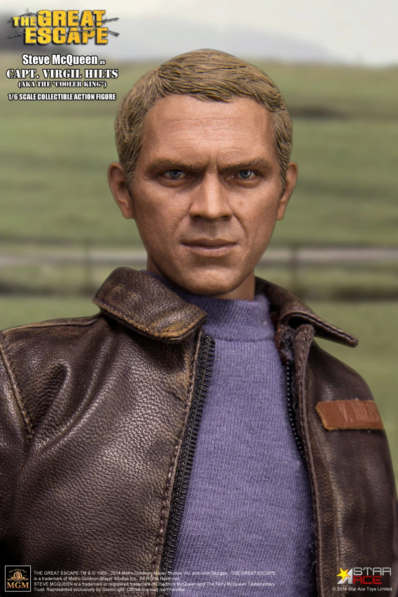 Load image into Gallery viewer, The Great Escape Capt. Virgil Hilts Steve McQueen - MINT IN BOX
