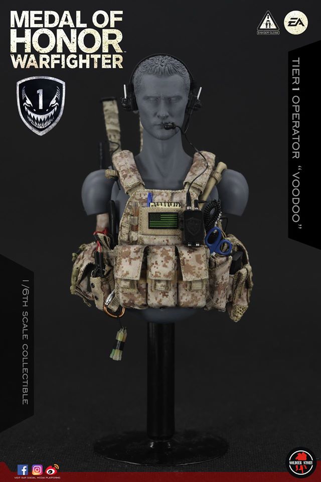 Load image into Gallery viewer, Medal Of Honor Warfighter - AOR1 Plate Carrier Vest &amp; Pouch Set
