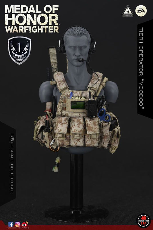 Medal Of Honor Warfighter - AOR1 Plate Carrier Vest & Pouch Set
