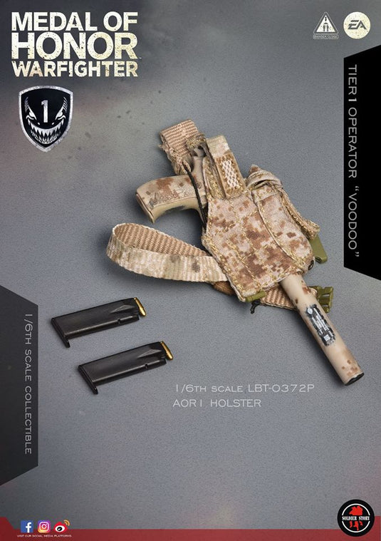 Medal Of Honor Warfighter - AOR Camo SIG P226R 9MM Pistol Set