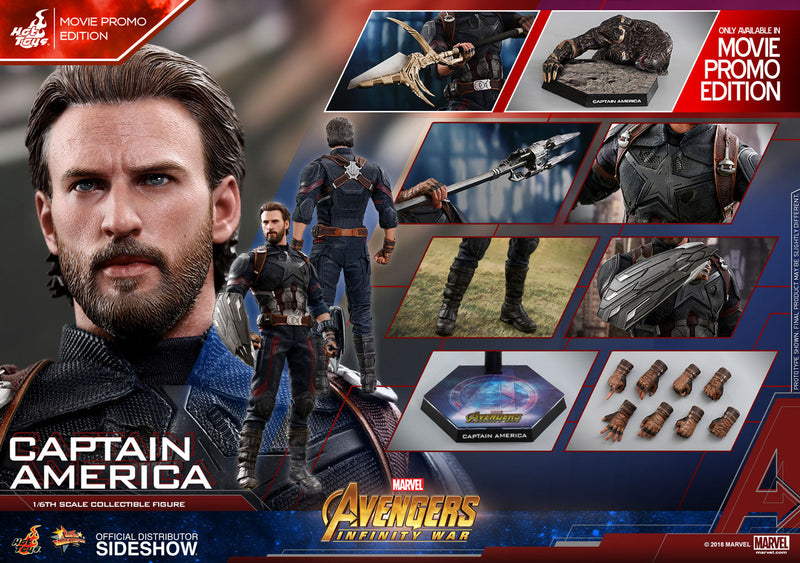 Load image into Gallery viewer, Infinity War - Captain America - Outrider Diorama w/Stand
