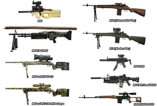 Modern Firearms Collection II - Flecktarn Camo M40 Sniper Rifle