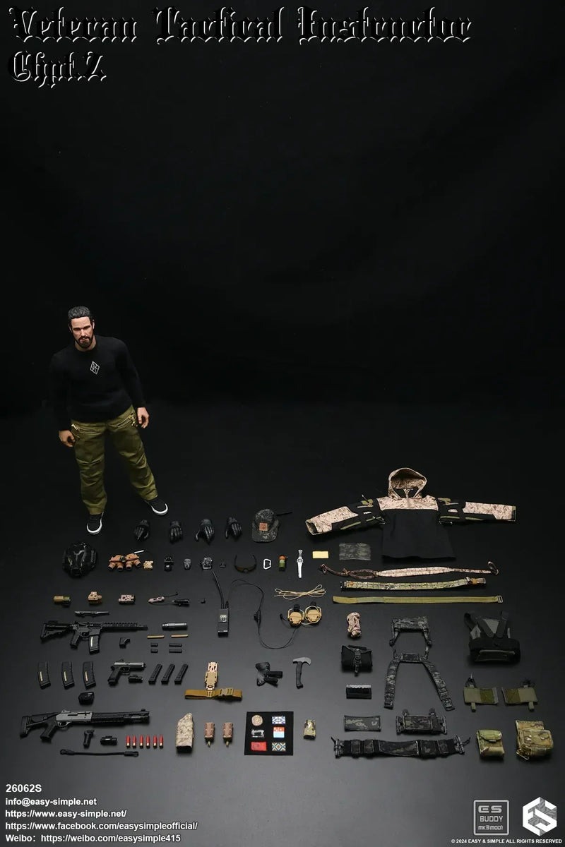 Load image into Gallery viewer, Veteran Tactical Instructor Z - Body Armor w/Black Multicam Chest Rig Set
