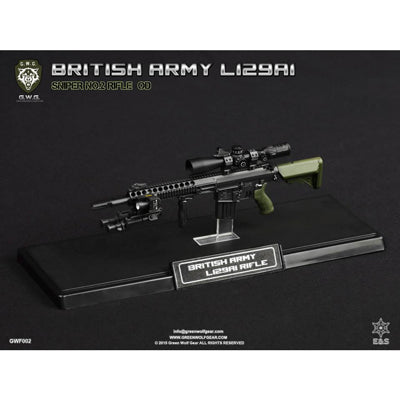 British L129A1 Sniper Rifle Set OD Green - MINT IN BOX