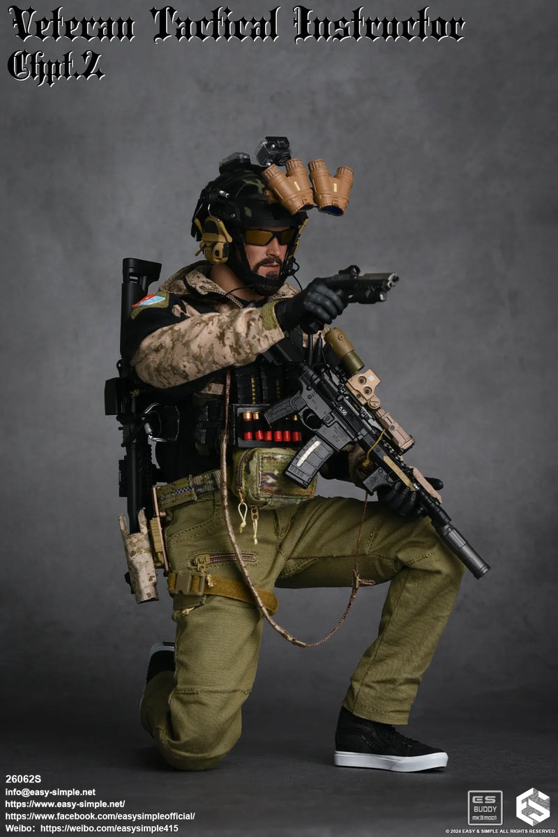 Load image into Gallery viewer, Veteran Tactical Instructor 3 Pack - MINT IN BOX
