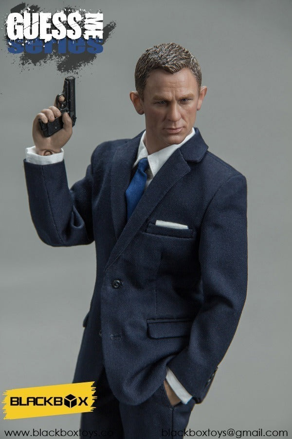 Load image into Gallery viewer, 007 Spectre - James Bond - Navy Blue Suit Edition - MINT IN BOX
