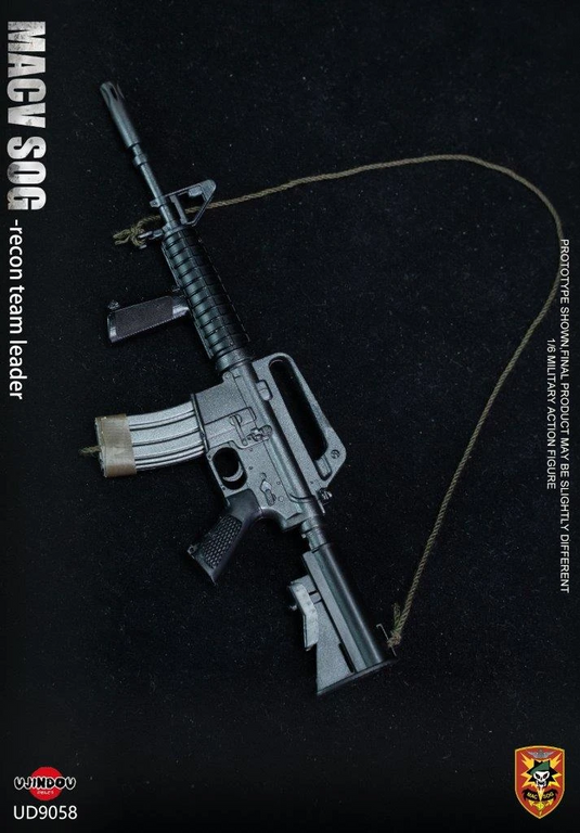 Vietnam MACV-SOG Recon Team Leader - CAR-15 w/Modified Foregrip, & Mag Set