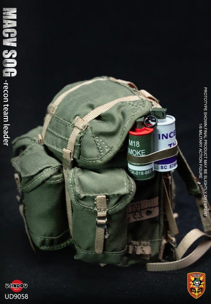 Load image into Gallery viewer, Vietnam MACV-SOG Recon Team Leader - OD Green Tropical Rucksack
