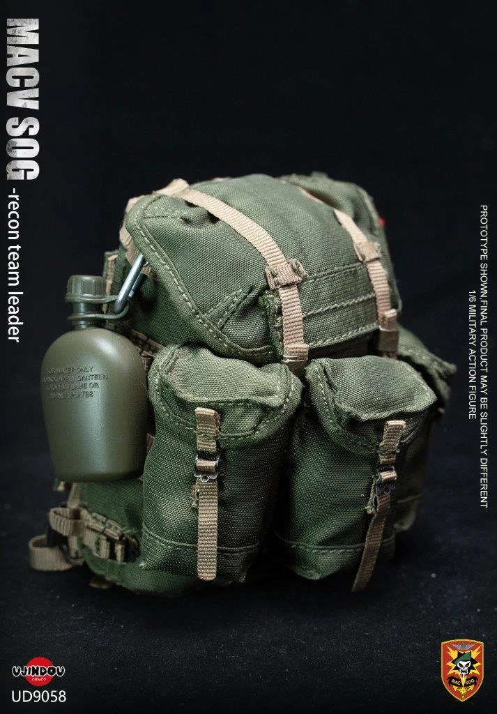 Load image into Gallery viewer, Vietnam MACV-SOG Recon Team Leader - OD Green Tropical Rucksack
