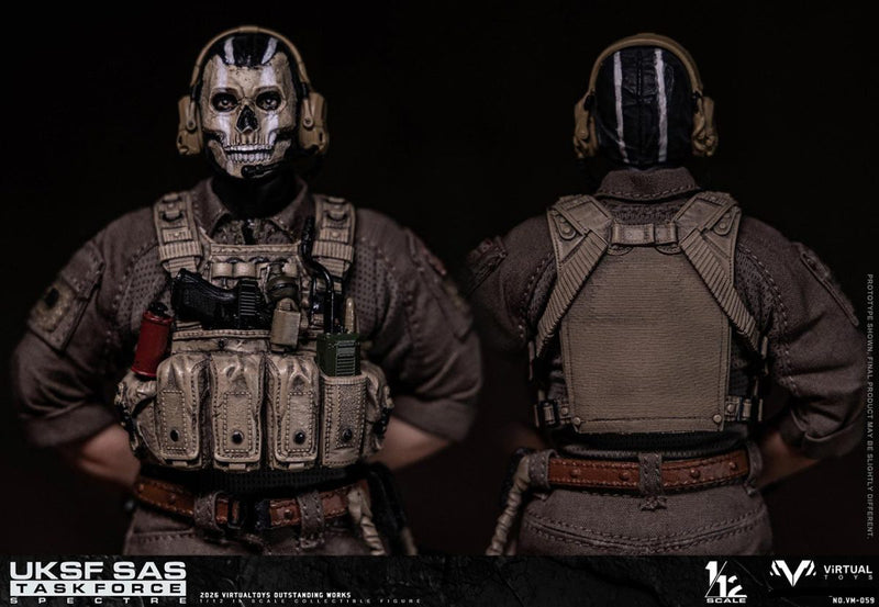 Load image into Gallery viewer, PREORDER DEPOSIT 1/12 UK SAS Task Force Specter - MINT IN BOX
