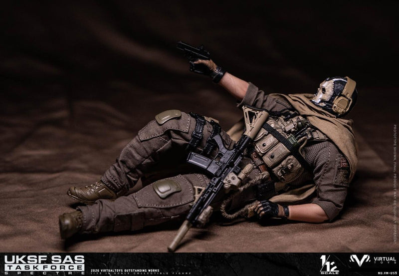 Load image into Gallery viewer, PREORDER DEPOSIT 1/12 UK SAS Task Force Specter - MINT IN BOX
