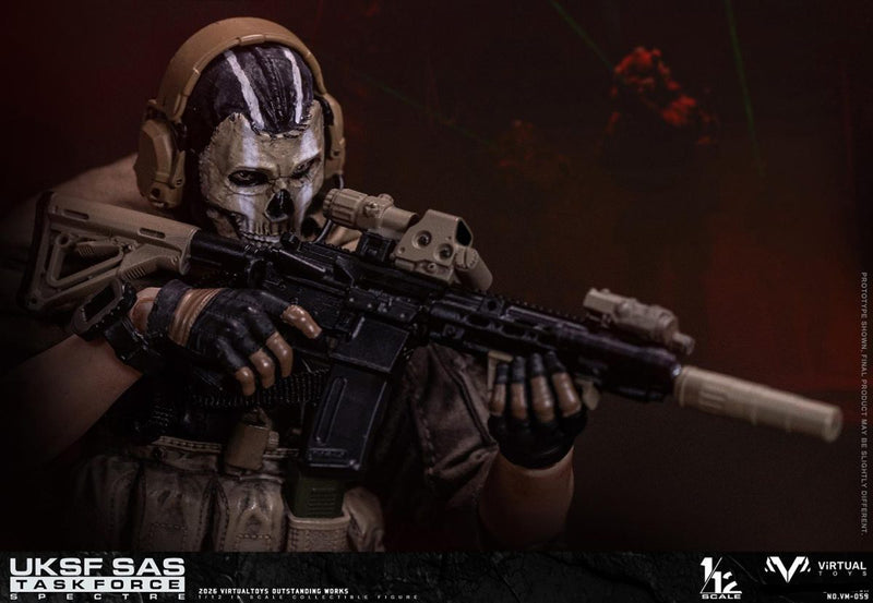 Load image into Gallery viewer, PREORDER DEPOSIT 1/12 UK SAS Task Force Specter - MINT IN BOX
