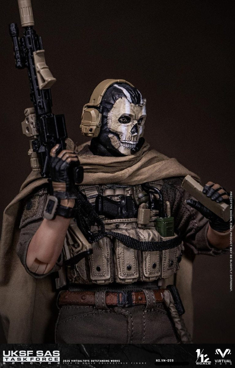 Load image into Gallery viewer, PREORDER DEPOSIT 1/12 UK SAS Task Force Specter - MINT IN BOX
