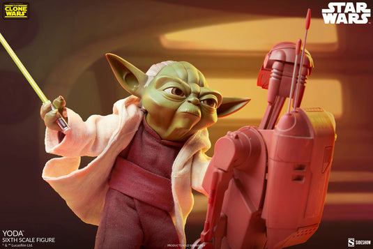Star Wars The Clone Wars - Yoda - MINT IN BOX