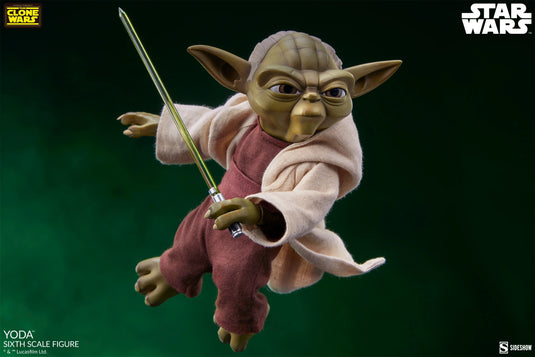 Star Wars The Clone Wars - Yoda - MINT IN BOX
